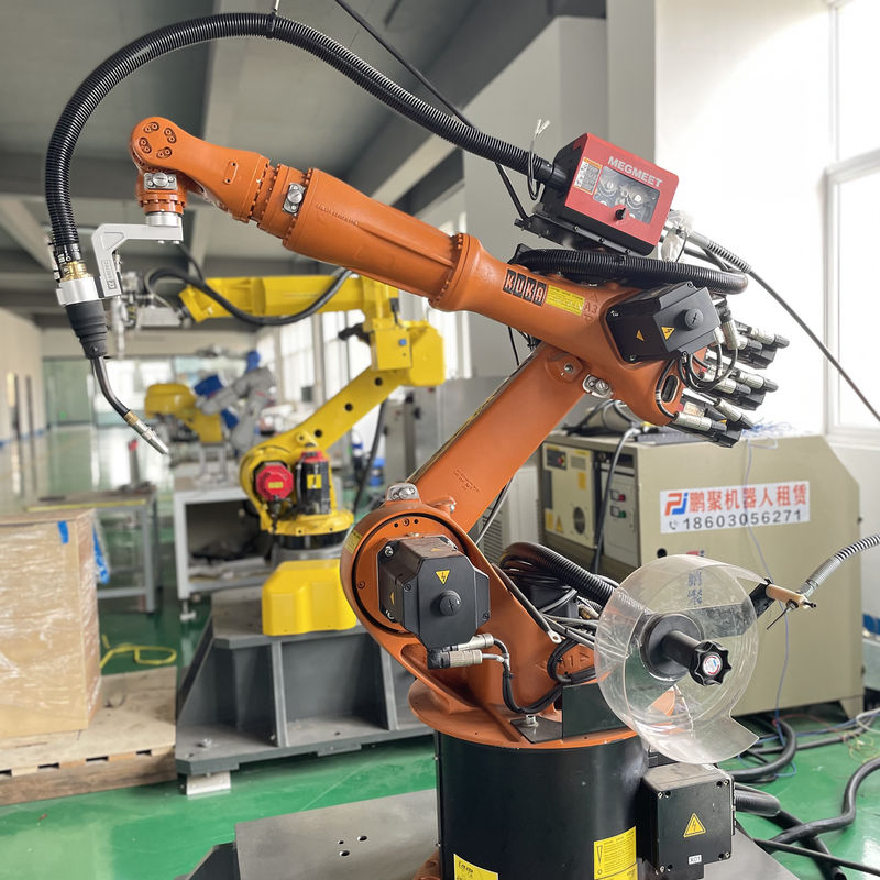 Robots KUKA de 6 ejes con seguridad IP 65 y capacidades de programación de Kuka No dude! Robot KUKA KR210, que satisface todas las necesidades desde soldadura hasta paletización en una sola parada