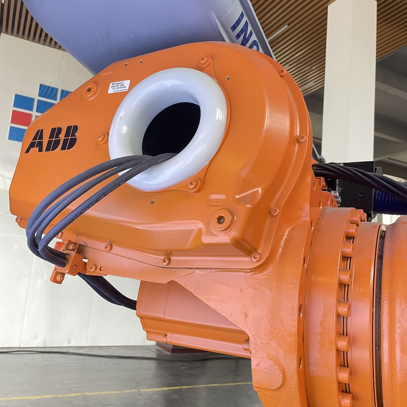 6 AXIS utilizaron el robot industrial ABB6640-235/2.55 de la soldadura por puntos de los robots de ABB multifuncional