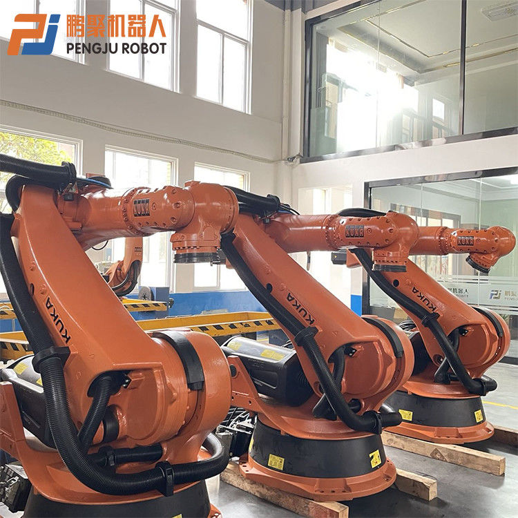 6 Ejes controlados Robot de paletización KR210 con protocolo de comunicación Ethernet/IP Robot KUKA utilizado