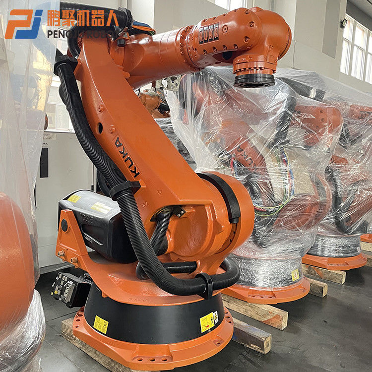 6 Ejes controlados Robot de paletización KR210 con protocolo de comunicación Ethernet/IP Robot KUKA utilizado