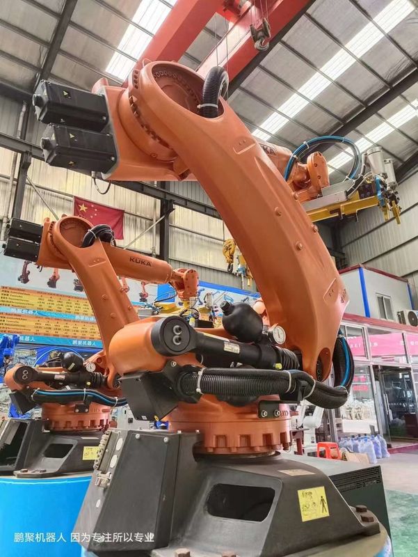 Precisión KUKA KR210 R2900 Robot industrial 210 kg carga útil y alcance de 2900 mm para cortar carga y manejo de materiales