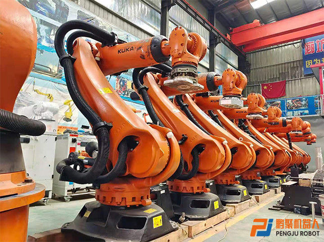 KUKA KR210 Prime Solución de paletización de carga útil de 210 kg Kuka Robot de paletización de programación con alcance de 2700 mm Robot de soldadura de puntos de manejo