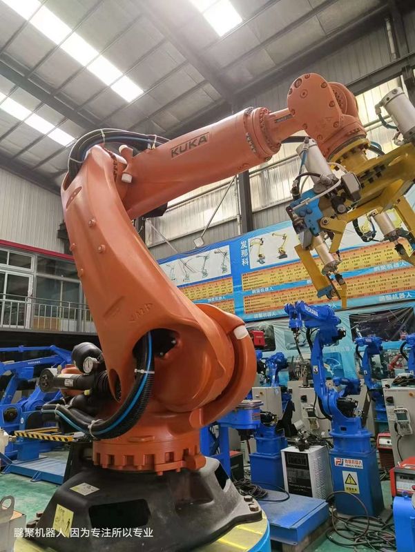 KUKA KR210 Prime Solución de paletización de carga útil de 210 kg Kuka Robot de paletización de programación con alcance de 2700 mm Robot de soldadura de puntos de manejo