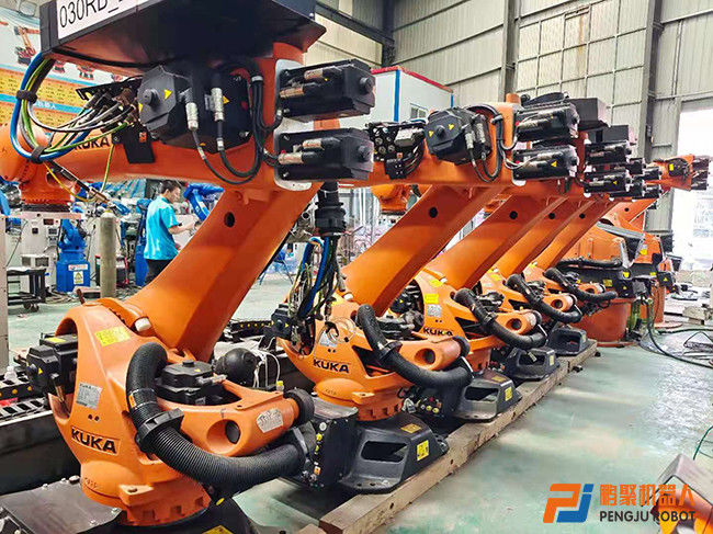 Precisión KUKA KR210 R2900 Robot industrial 210 kg carga útil y alcance de 2900 mm para cortar carga y manejo de materiales