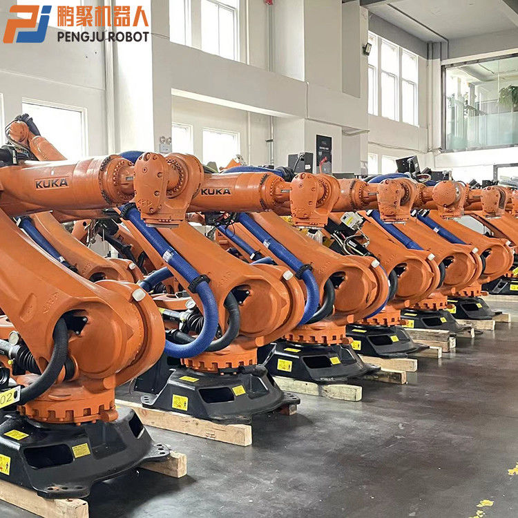 KUKA KR210 Prime Solución de paletización de carga útil de 210 kg Kuka Robot de paletización de programación con alcance de 2700 mm Robot de soldadura de puntos de manejo