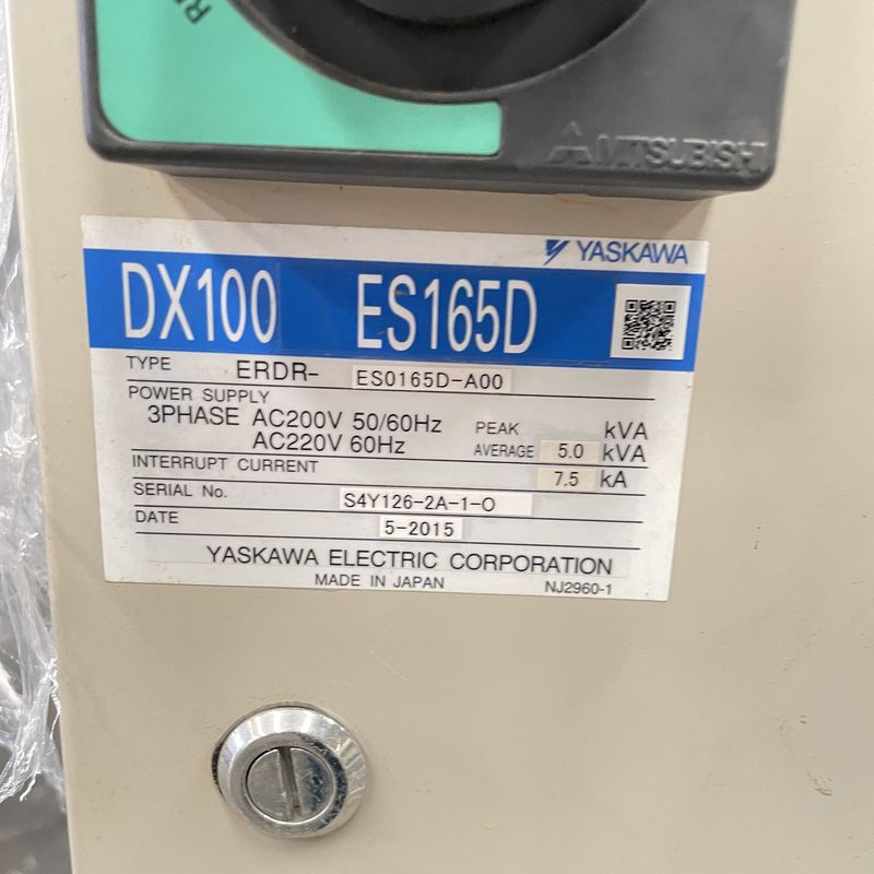 Troqueladora del robot del yaskawa de los robots de AXIS de la soldadura automática seis del robot de la mano de Yaskawa ES165D segundo