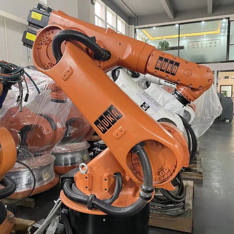Kuka KR30 Robot de soldadura por arco de nueve ejes con posicionador de forma H Kuka Soldadura por arco, soldadura puntual, soldadura de puntas
