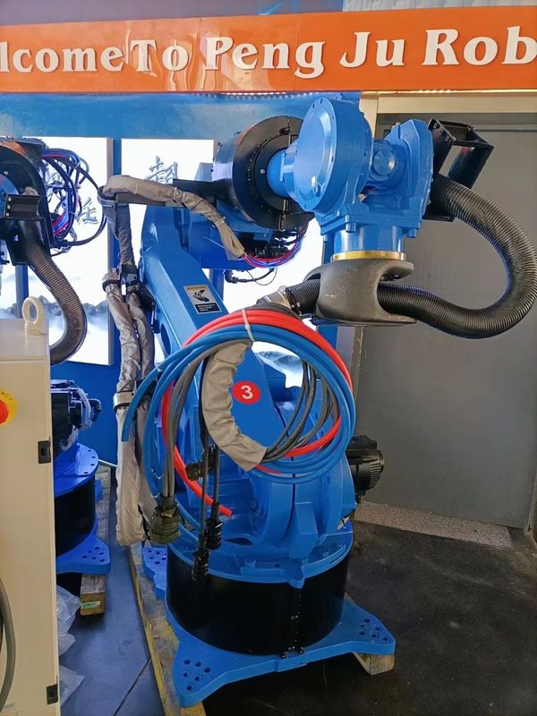 Robot de soldadura de punto TIG con muñeca hueca para acero de aluminio