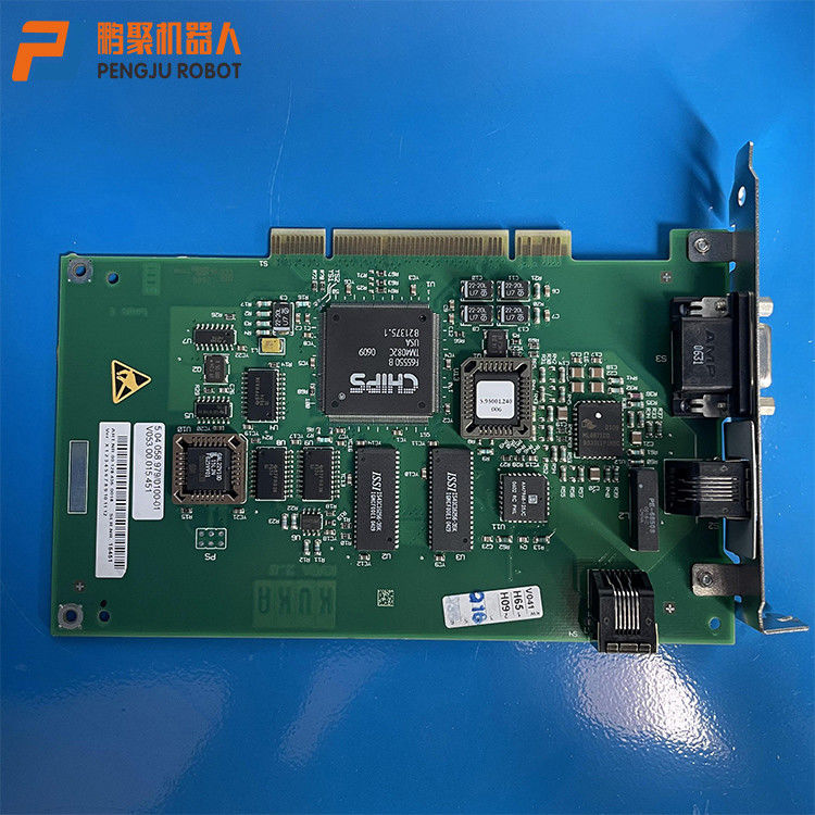 Kuka 00-128-456 KVGA 2.0 Interfaz de tarjeta gráfica - KRC2ed05 Controlador Kuka 00-109-040 KVGA 2.0 Interfaz de tarjeta