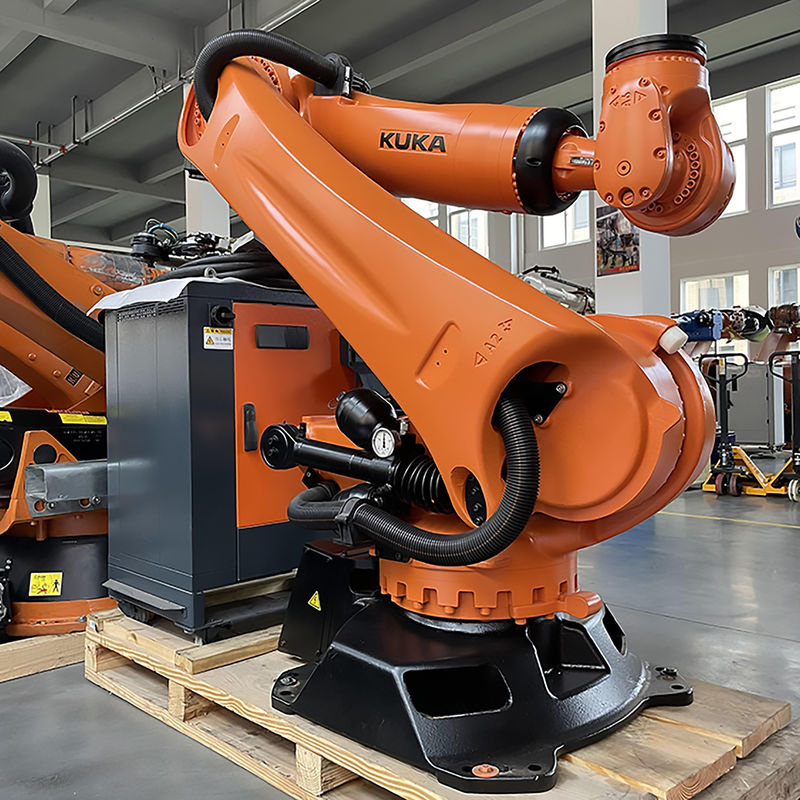 ± 0,06 mm Repetibilidad Brazo de robot de inyección C4 para una solución de arco de robot industrial de automatización de la producción rápida y precisa