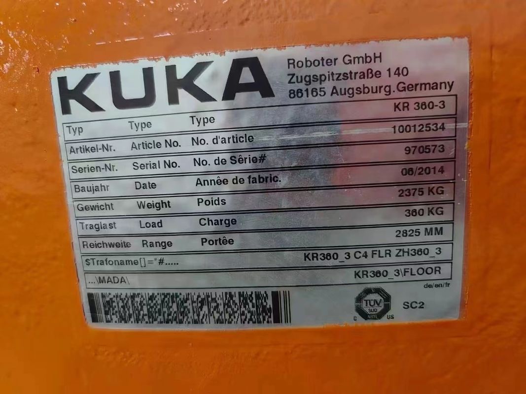 Maximice su producción con los robots KUKA usados KR360-3 y KRC4 controlador ARC soldadura montaje de piezas carga y descarga robot de corte