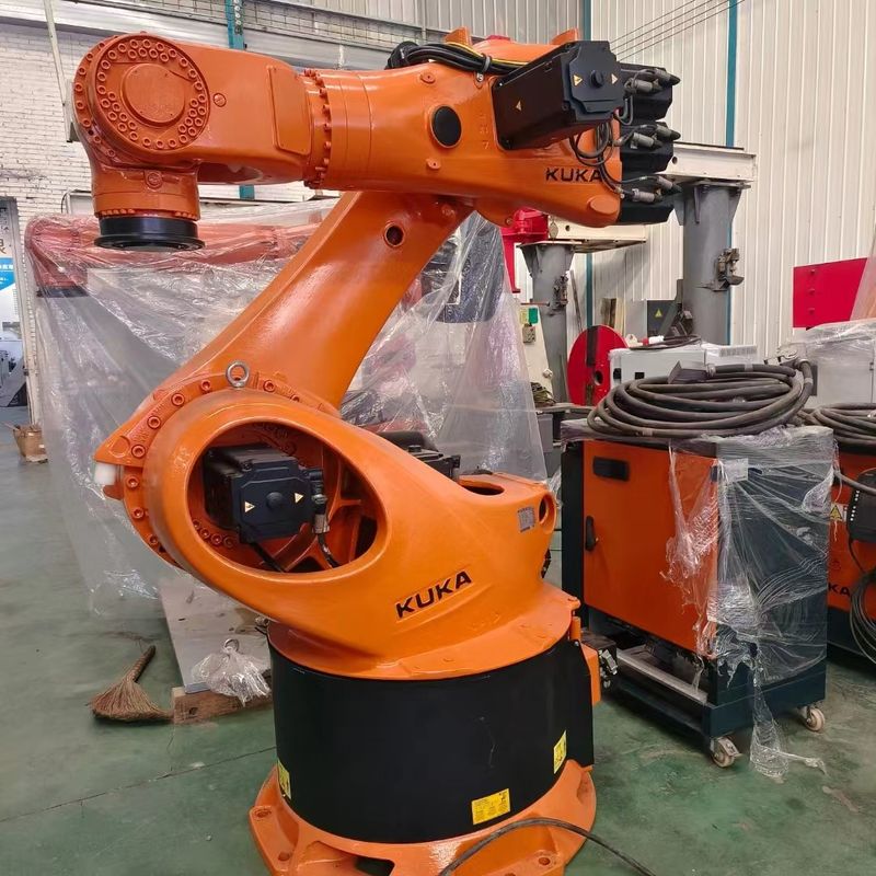 Maximice su producción con los robots KUKA usados KR360-3 y KRC4 controlador ARC soldadura montaje de piezas carga y descarga robot de corte