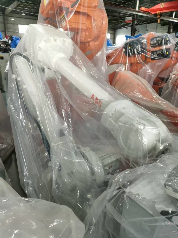 Robots ABB usados 6 Ejes Brazo robótico IRB 4600-40/2.55 Con alcance de 2550 mm y capacidad de carga útil de 40 kg para soldar, ensamblar, cortar, distribuir y tender máquinas