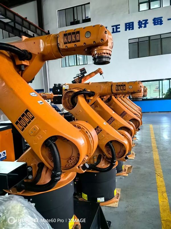 Controlador KRC4 incluido Robots KUKA usados KR60-3 60kg Carga útil 2033mm Alcance para carga Manejo Corte y montaje