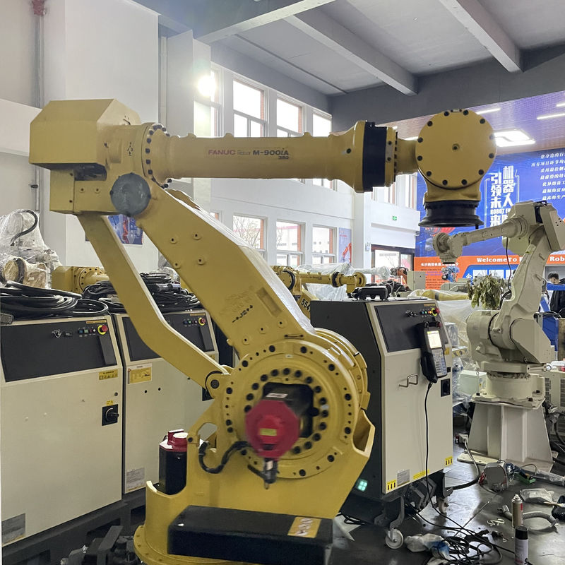 Robot industrial de 6 ejes Fanuc M-900iA/350 Robot de soldadura carga útil de 350 kg alcance de 2655 mm para el montaje y pegado de adhesivo