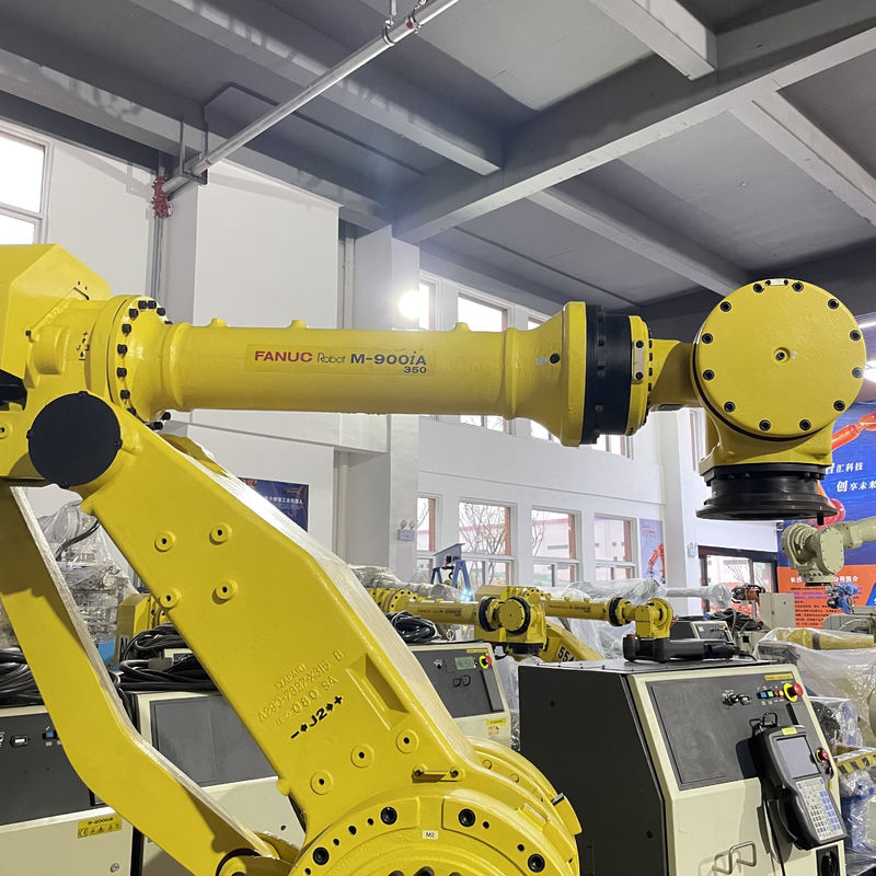Robot industrial de 6 ejes Fanuc M-900iA/350 Robot de soldadura carga útil de 350 kg alcance de 2655 mm para el montaje y pegado de adhesivo