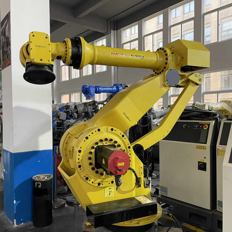 Fanuc M-900iA 350 Robots usados 6 Ejes 2655mm Controller de alcance R30iA Perfecto para paletizar y más