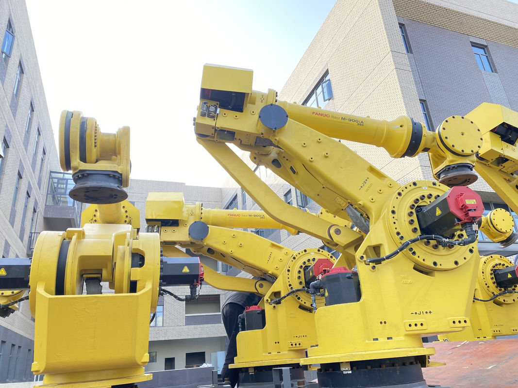 Fanuc M-900iA 350 Robots usados 6 Ejes 2655mm Controller de alcance R30iA Perfecto para paletizar y más