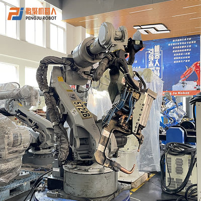 Soldadura por puntos usada que maneja el robot que empalieta Yaskawa ES165N del bolso