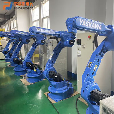 Robot de pintura usado de MOTOMAN Yaskawa que suelda con autógena manejando empaletar