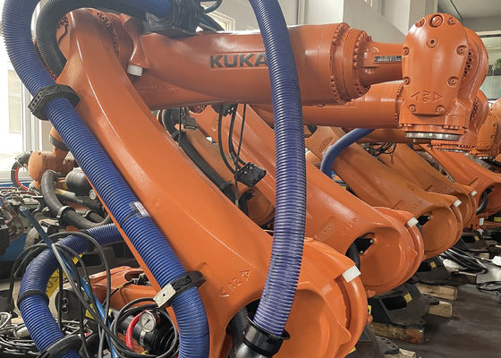 Precisión KUKA KR210 R2900 Robot industrial 210 kg carga útil y alcance de 2900 mm para cortar carga y manejo de materiales