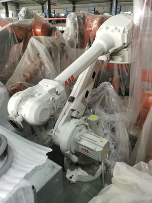 Robots ABB usados 6 Ejes Brazo robótico IRB 4600-40/2.55 Con alcance de 2550 mm y capacidad de carga útil de 40 kg para soldar, ensamblar, cortar, distribuir y tender máquinas