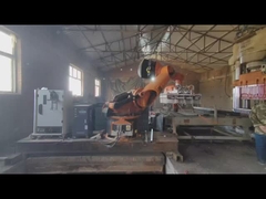 Piezas de automóvil usadas del robot KR210 de KUKA que manejan el gabinete de control del C2 del brazo del robot que empalieta