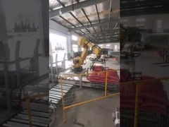 Robot de paletización Kuka usado con comunicación Profinet robot de carga automático de manipulación de paletas