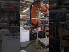 Robot de soldadura cargado usado de AXIS KR150-2 2000 del robot 6 de Kuka que empalieta