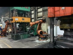 Máquina de pulir usada ABB6640-130 3,2 del robot del borde de madera industrial de ABB que muele